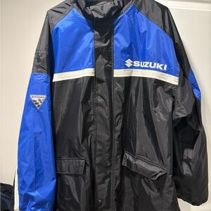Vintage Intersport Suzuki Multi Color Jacket Mens XL